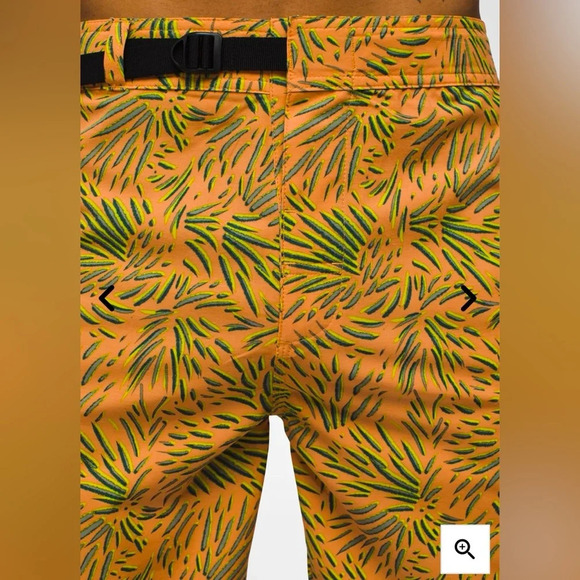 NWT Prana Men’s Rock Shock Boardshort Aura Glow Fronds Size 33 8” length - Picture 4 of 11